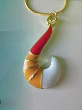 Cadena de Metal con colgante de zorro para hombre y mujer, collar de mariquita, regalo de joyería