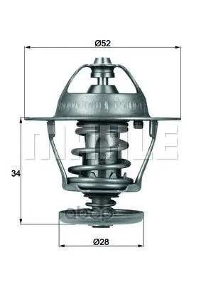 Термостат Mahle/Knecht Tx6888d Mahle/Knecht арт. TX6888D