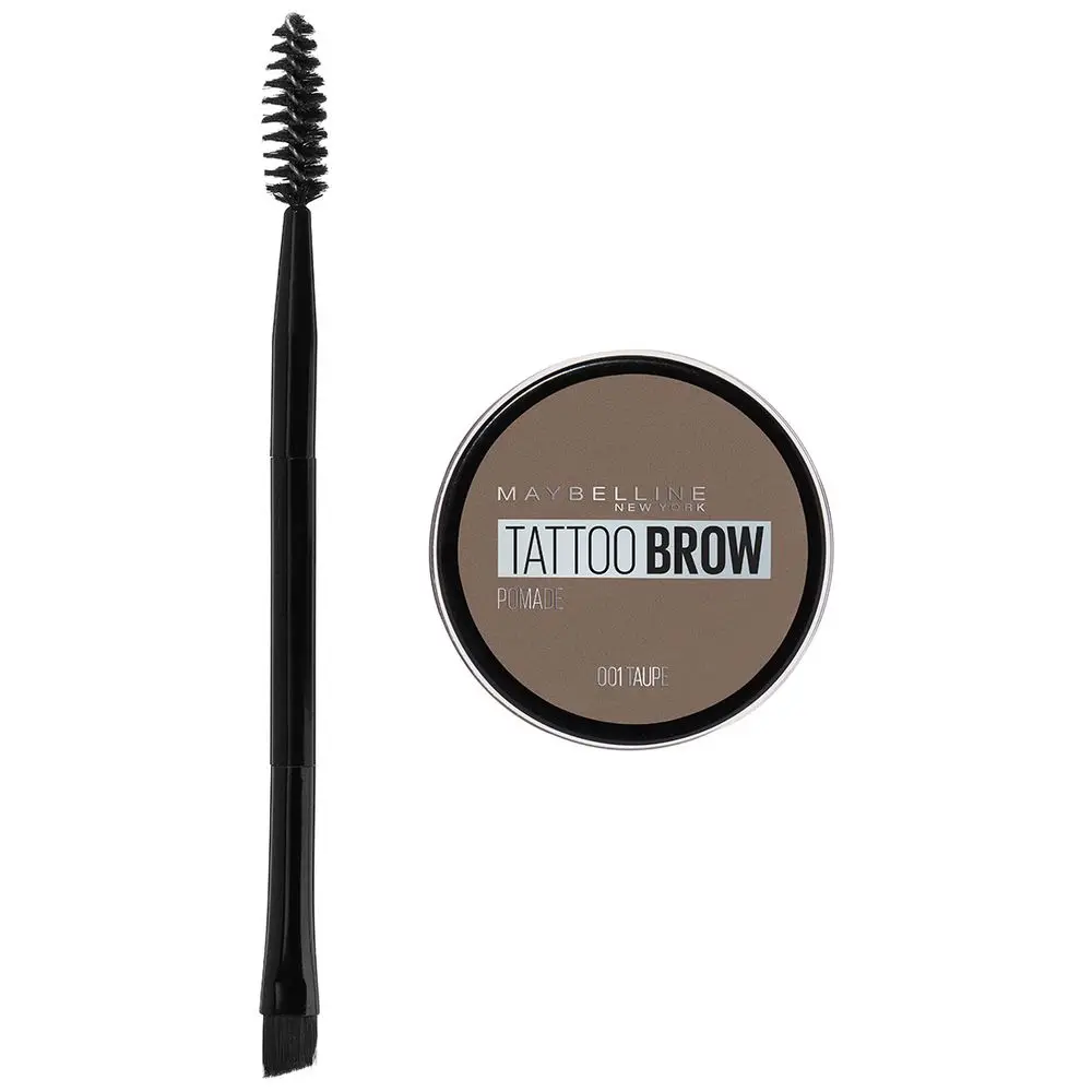Maybelline New York Стойкая помада для бровей BROW POMADE, оттенок 01, Серо-коричневый, 3.5 г