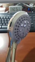 Shower-Head Spray Rainfall-Jet Powerful Handhold High-Pressure Nozzle Chrome-Plating