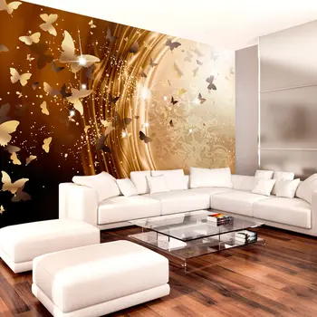 

Wall mural-Golden Path - 250x175 cm