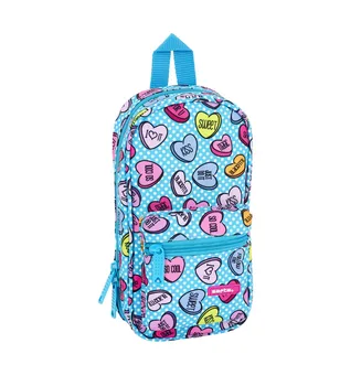 

PLUMIER backpack C/4 PORT. Empty SAFTA SWEET HEART BLUE