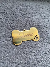 Collar personalizado para perro, etiqueta de identificación, grabado, Nombre de mascota para gato, cachorro, colgante, llavero, hueso, accesorios para mascotas