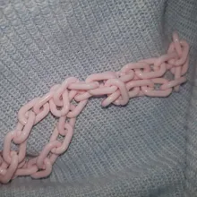 50 unids/lote 15x10mm acrílico cadena llaveros para collar pulsera de cadena de colores de plástico eslabones de la cadena de fabricación de la joyería