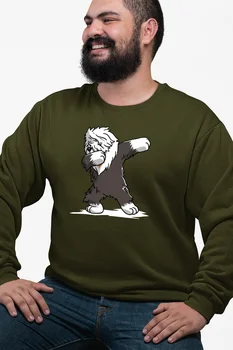 

Angemiel Wear Dog Green Men 'S Sweatshirt