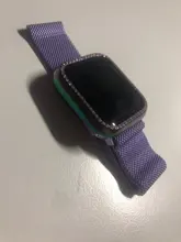 Bling cubierta para Apple reloj de 44mm 40mm iWatch 42mm 38mm accesorios parachoques de diamante Protector Apple watch serie 5 4 3 iPhone 6