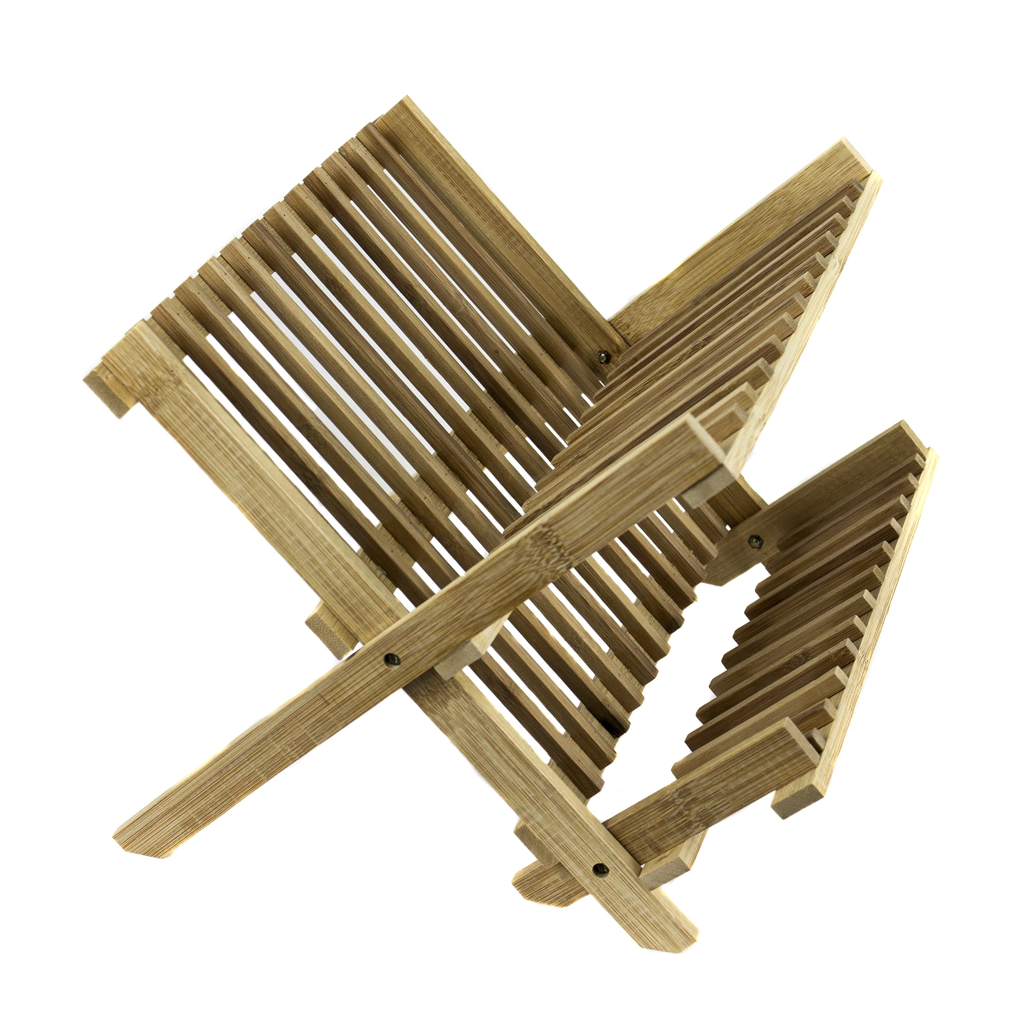 Escurreplatos de madera (L x An x Al: 33 x 40,3 x 24 cm, Bambú)
