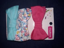 3 unids/set bebé diadema Floral de Color sólido estampado de lunares arcos Rosa bebé recién nacido Niña Accesorios para el cabello diadema chicas turbante