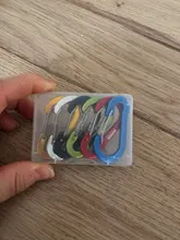 Carabiner-Clips Acessories Multi-Tool Cc1-Steel Small Booms Fishing Outdoor Camping 6pcs