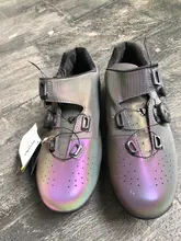 Road-Cycling-Shoes Bicycle Carbon-Fiber Ultralight New Vamp Professional Photochromism