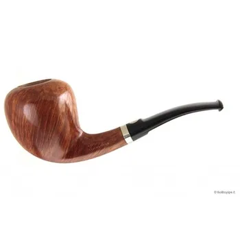 

Mastro de Paja 3B Media (1981) with silver band - Bent Pear