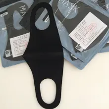 Mascarilla facial de algodón lavable, 1/2/4/8/16 Uds., a la moda, antipolvo, negra/gris/rosa