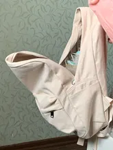 La mujer mochila blanco Kawaii de algodón de las mujeres mochila escolar de lona chica adolescente mochilas de mujer de moda bolso de envío de la gota