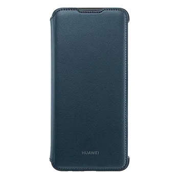 

Folio Mobile Phone Case Huawei Y7 2019 Flip Cover Blue