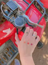 Fake Tattoo Sticker Art Colorful The-Body Waterproof Heart Xuanya on 30pcs/20pcs-Set