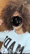 Afro corto rizado pelucas con flequillo para las mujeres negras rubia marrón Cosplay sintético Africana pelucas resistente al calor Dreamice