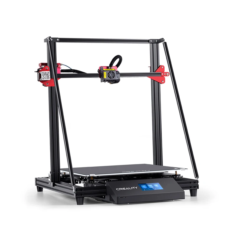 CR-10 с сенсорным экраном, максимальный размер печати, 3D-принтер 450*450*470 мм, золотой треугольник, автоматическое выравнивание, печать, 3D-принтер