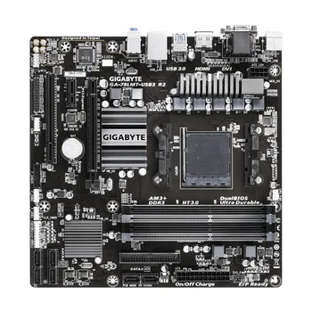 

Gigabyte GA-78LMT-USB3 R2 (rev. 1.0) AM3 + mini-ATX AMD 760G Socket motherboard
