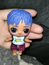 LOL SURPRISE-reina abeja con vestido y niños, conjunto de ropa brillante Punk boy con traje ostentoso con cuerpo de niño, juguete de colección