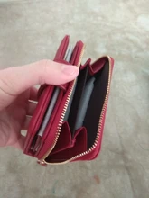 Monedero corto con cremallera y hebilla para mujer, novedad de 2021