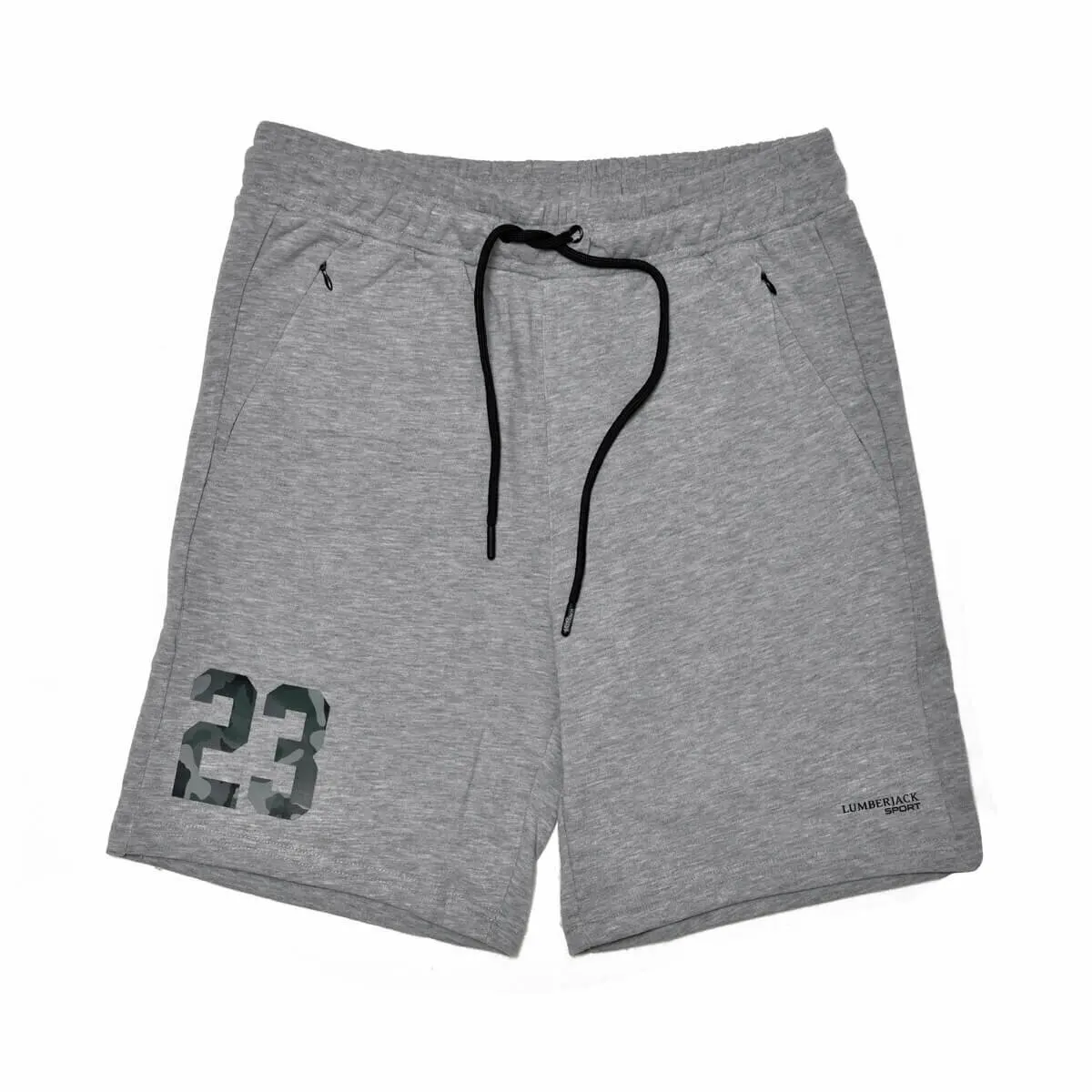 FLO черные короткие Mel серые мужские шорты LUMBERJACK