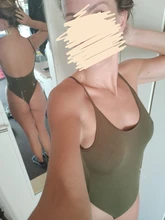 Bodysuit Women Romper Tight Spaghetti-Strap Skinny Backless Streetwear Sexy Slim Undershirt