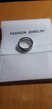 Anillos de boda de circonia cúbica ostentosa, joyería personalizada de acero inoxidable con grabado gratis, nombre, fecha, amor