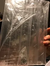 Organizador de exhibición de esmalte de uñas acrílico, 2-3-4-5-6-7 capas, manicura, cosméticos, soporte para presentación de joyería, caja de maquillaje de acrílico transparente