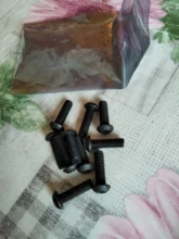 Tornillos de acero de aleación M2, M2.5, M3, M4, M5, M6, M8, M10, tornillo de cabeza redonda hexagonal, tornillo negro, perno de sujeción para muebles, grado 10,9