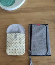 Impermeable Multi función portátil pañal multifunción bolso de bebé mamá limpia plegado manual de Cuidado infantil productos