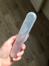 Caja de almacenamiento de cuchara de alimentación de bebé, contenedor transparente, organizador ligero, tenedor y cuchara, transparente, portátil