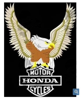 

HONDA EAGLE XXL Iron patch toppa ricamata gestickter patch patch brode parche bordado Size: 26cm