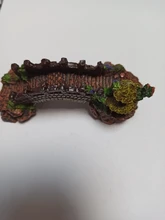 Retro-Arch-Bridge-Ornaments Aquarium-Decoration Fish-Tank-Bridge Turtle-Stairs Landscaping