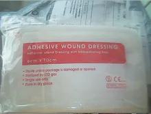 Vendaje de tirita para vendaje de heridas, autoadhesivo, transpirable, para primeros auxilios, hemostasia, 6x7cm, 6x10cm, 10/50/100 Uds.