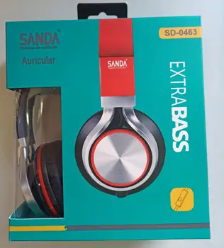 

HELMET HEADPHONES WITH MICROPHONE FOR LAPTOP TABLET MOBILE SANDA SD-0463