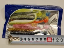 PPGUN 2020 10pcs/Lot Fishing Lures Wobblers Carp Fishing Soft Lures Silicone Lures