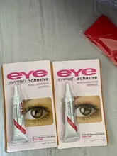 Pegamento profesional para pestañas, herramientas cosméticas para pestañas postizas impermeables adhesivo de maquillaje, Blanco claro/negro