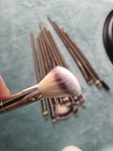 Anmor-Juego de brochas de maquillaje, para base de sombra de ojos, colorete en polvo, delineador de ojos, pestañas, labios, herramienta cosmética, 4-16 Uds.