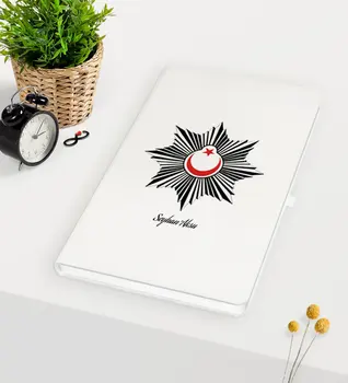 

Personalized Cop Themed White Notebook-1