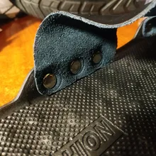 Suecos unisex para primavera y verano, zapatillas con suela blanda de PVC, antideslizante y cubierta de cuero genuino de vaca, diseño a la moda, para uso al aire libre