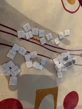 Juego de conector RGB LED ABS de 4 pines, 10mm, forma de L, sin cableado, sin soldadura, conector SMD 5050 RGB, accesorios de luces LED, 20 unidades