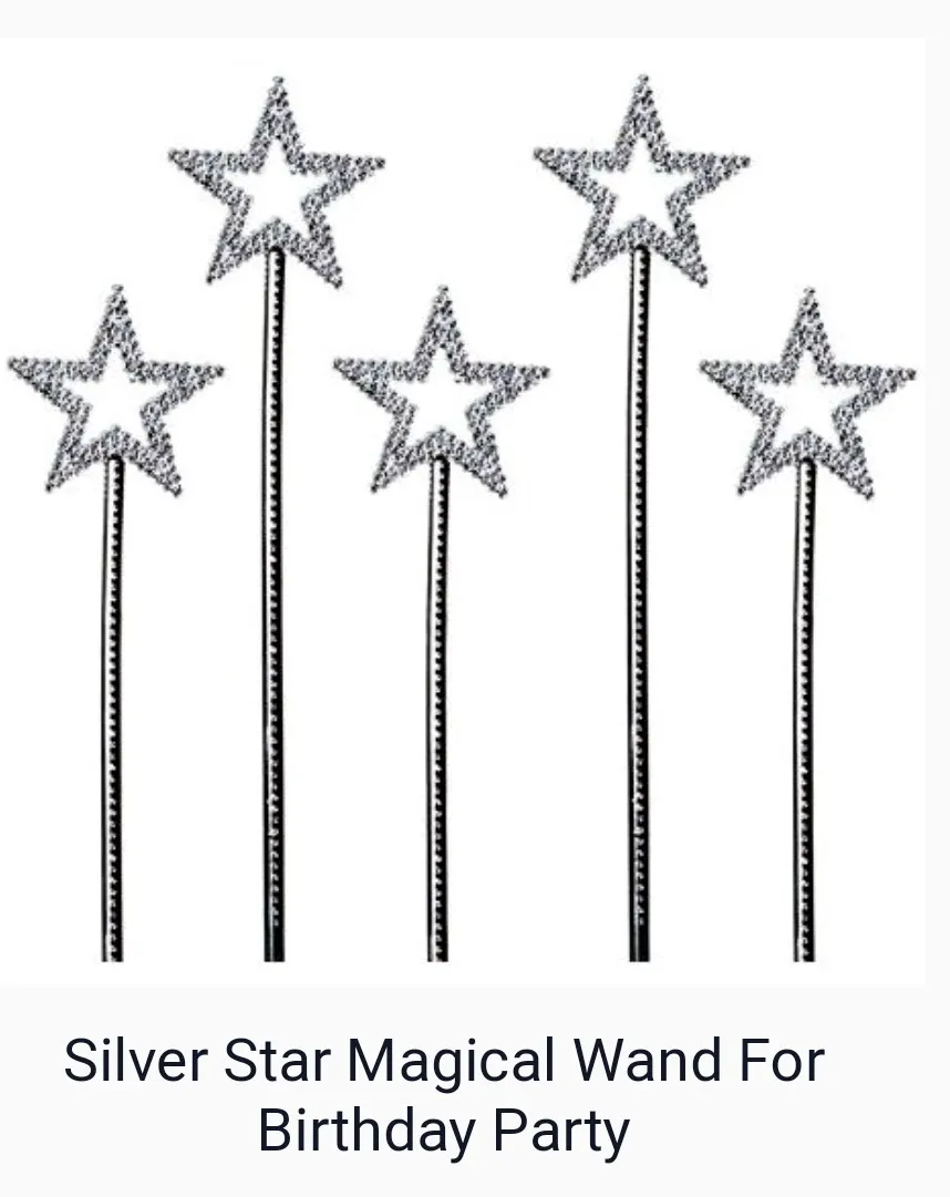 

Fairy Wand for Girls, Princess Magic Wand, Gold Color, Kids Toy, Birthday Party Favors, Pretend Magic Wand, School Party, 5 PCs