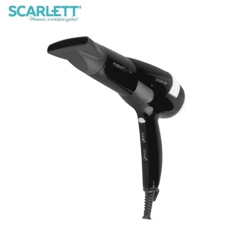 

Hair dryer Scarlett SC-HD70I45 2200 W hair dryer straightener 2 in 1 hair dryer hair brush hairdryer for hair