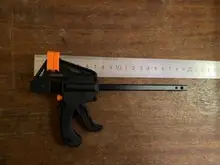 Abrazadera F para Barra de carpintería, herramienta de tornillo de mano, liberación rápida de trinquete, 4 pulgadas, 3/4/5 Uds.