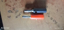 30 Uds Banana macho rojo + negro 4mm de Audio de Cable de altavoz Cable de tipo tornillo conector Banana