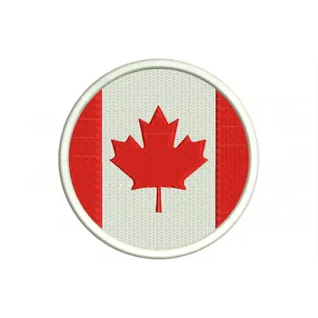 

Bandera CANADA para mascarilla parche bordado Iron patch toppa ricamata gestickter patch patch brode