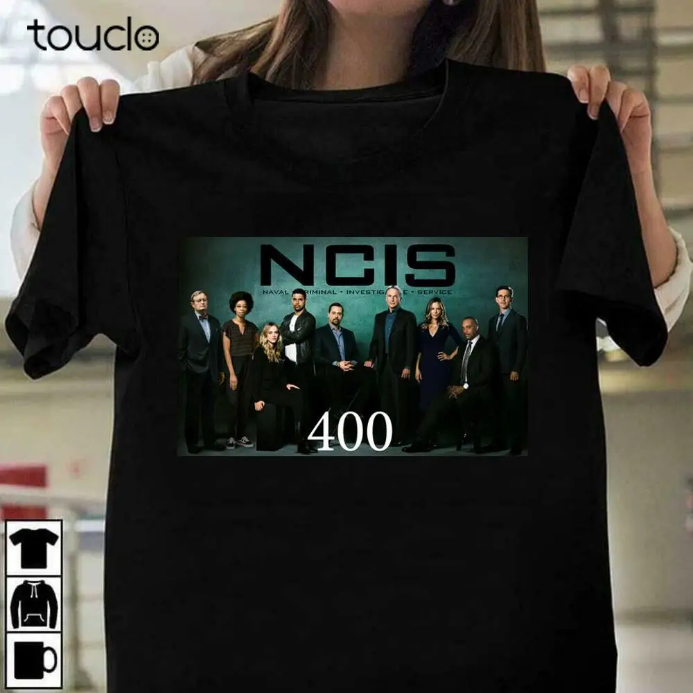 NCIS 400 футболка Сезон 18 праздников серия 400th унисекс 100% хлопковая рубашка | Мужская