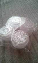 Soporte de pegamento desechable para pestañas, paleta de pegamento para extensión de pestañas, almohadillas, soporte de pegamento de plástico para pestañas, 100 Uds.