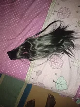 Extensiones de cola de caballo sintética, coletas, pelo falso Rubio, largo y recto, Clip en el pelo, resistente al calor, 22 pulgadas