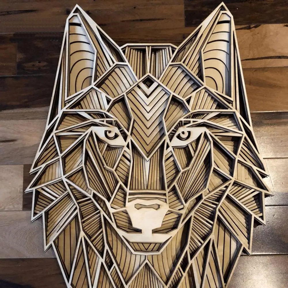 Free Free 161 Layered Wolf Mandala Svg SVG PNG EPS DXF File